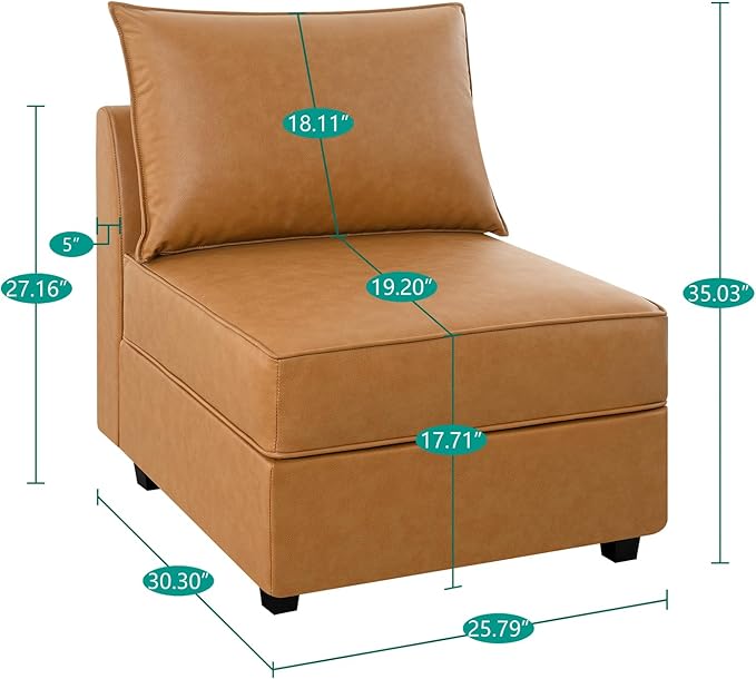 Naomi Home Elizabeth DIY Collection Caramel/Air Leather/Middle