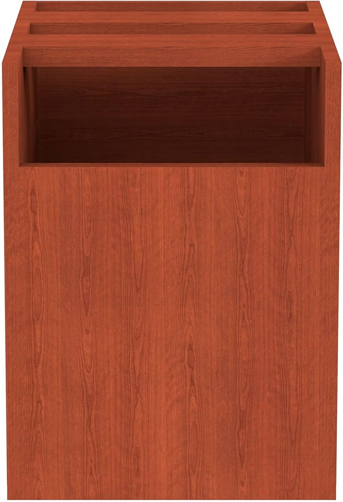 Alera Valencia Series 16 by 22 by 22-Inch 3/4 Box and File Pedestal Medium Cherry