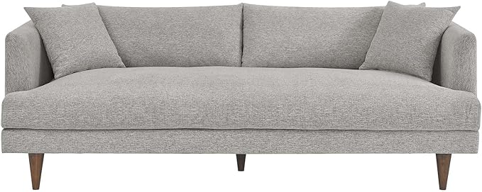 Modway Zoya Sofas Light Gray Fabric