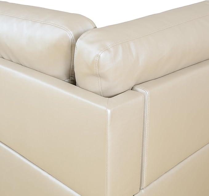 L-Shaped Combination Sofa Set Luxurious Synthetic Leather Living Room Sofa Suitable for Living Rooms Bedrooms Apartments and Offices
