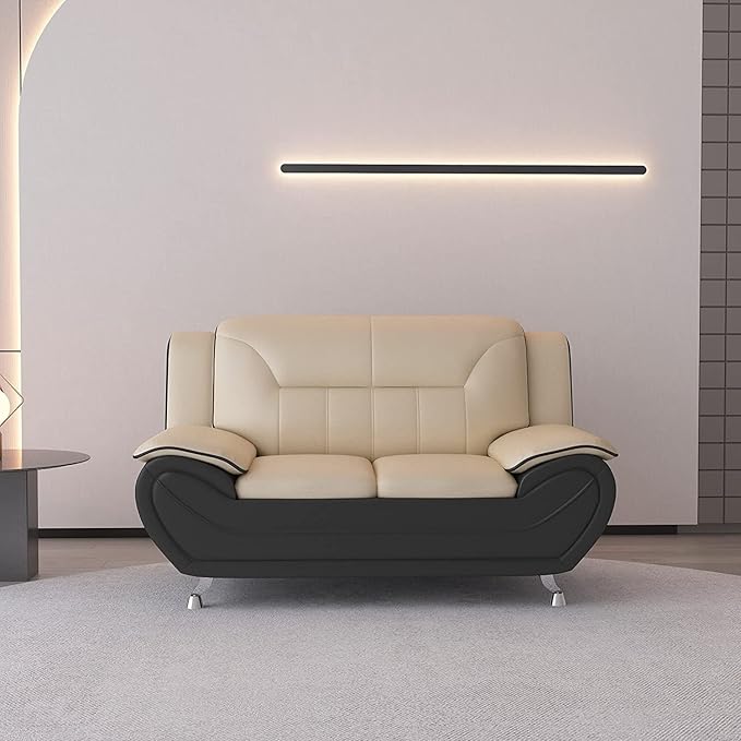 Michael Loveseat Camel/Black