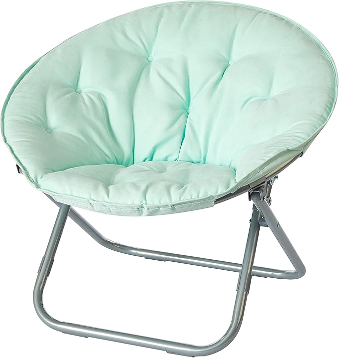 Urban Lifestyle Micromink Saucer Chair Aqua