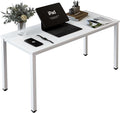Computer Desk for Small SpaceModern Simple Laptop DeskComputer Table Study Writing Desk for Home OfficeDining RoomLiving Room (White 55 * 23.5in)