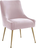 Tov Furniture Beatrix Blush Velvet Side Chair