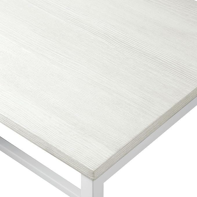 OSP Home Furnishings Contempo L-Shaped Desk White