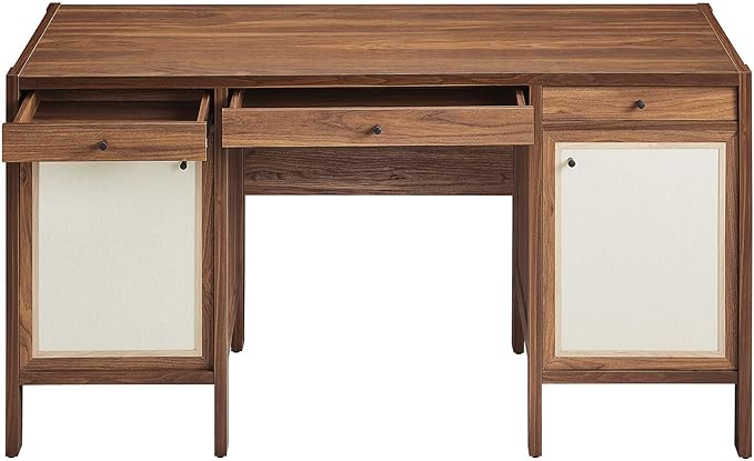 Modway Capri Office-desks Walnut