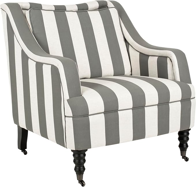 Safavieh Mercer Collection Homer Arm Chair Grey/Blue