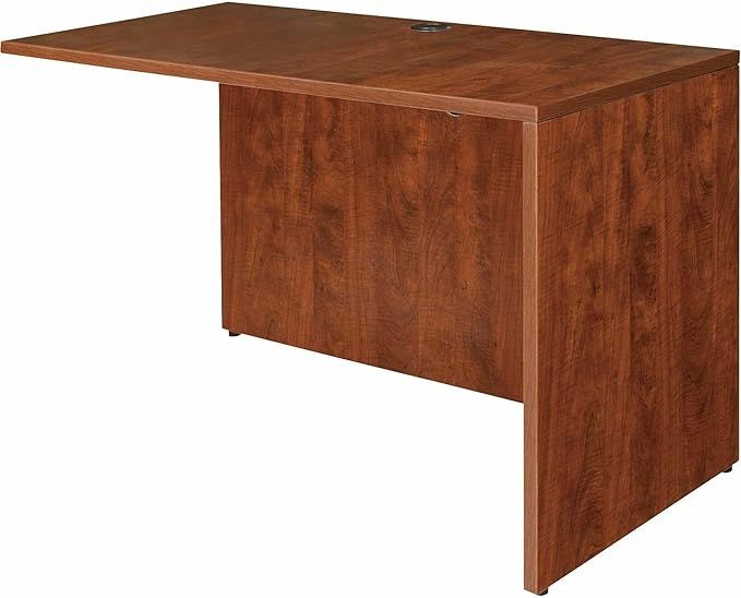 Lorell Return Shell 35 by 24 by 29-1/2-Inch Cherry