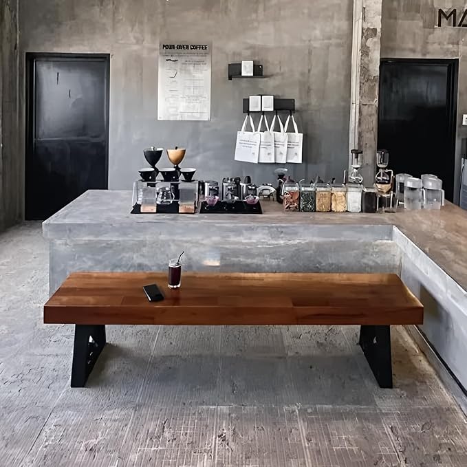 Metal Table Legs Heavy Duty Square Tube Desk Legs Dining Table Legs Industrial Furniture LegsModern Coffee Table LegsSet of 2 (Trapezoid 16 inch)