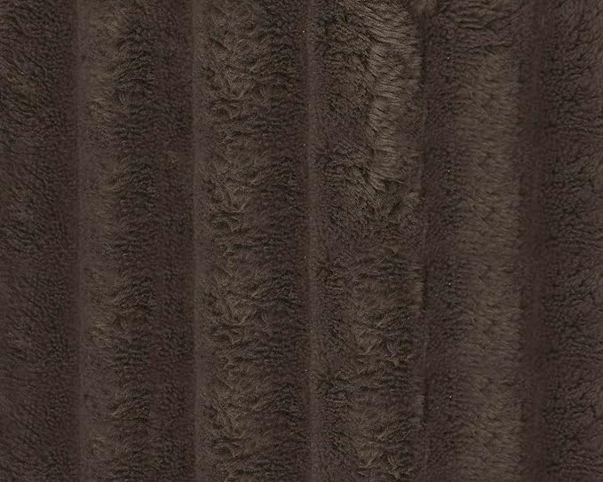 Signature Design by Ashley Top Tier Rocker Recliner Pull Tab Recliner Fabric Upholstery Attached Foam Cushions 50 W x 40 D x 41 H Dark Brown