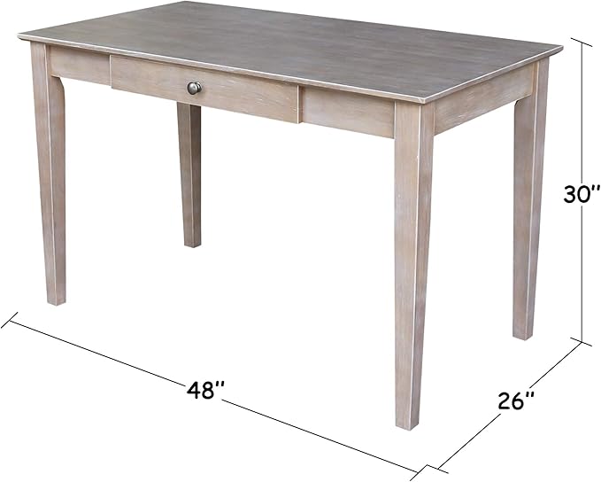 IC INTERNATIONAL CONCEPTS Writing Desk with Drawer