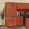 Asian Aesthetics Box File Pedestal in Cherry Stylish Cherry Box File Pedestal Perfect for Organized Filing and Aesthetic Office Environments