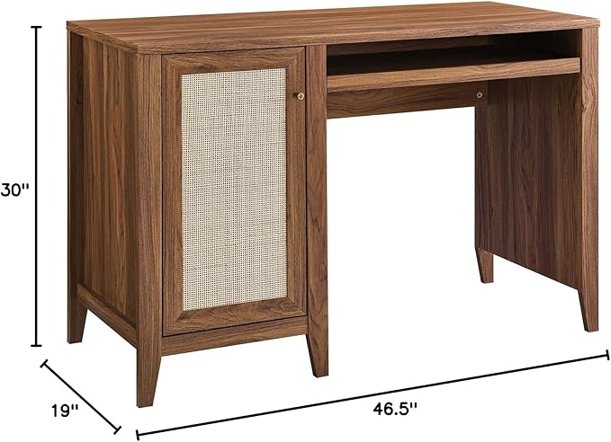 Modway Soma Desk Walnut 47