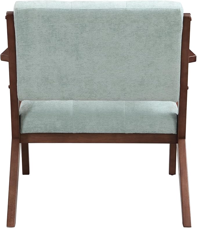 Modern Accent Chair Lounge Chair Armchair Comfy Side Chair Single Sofa Chair with Wooden Legs for Living Room Bedroom Reading Room