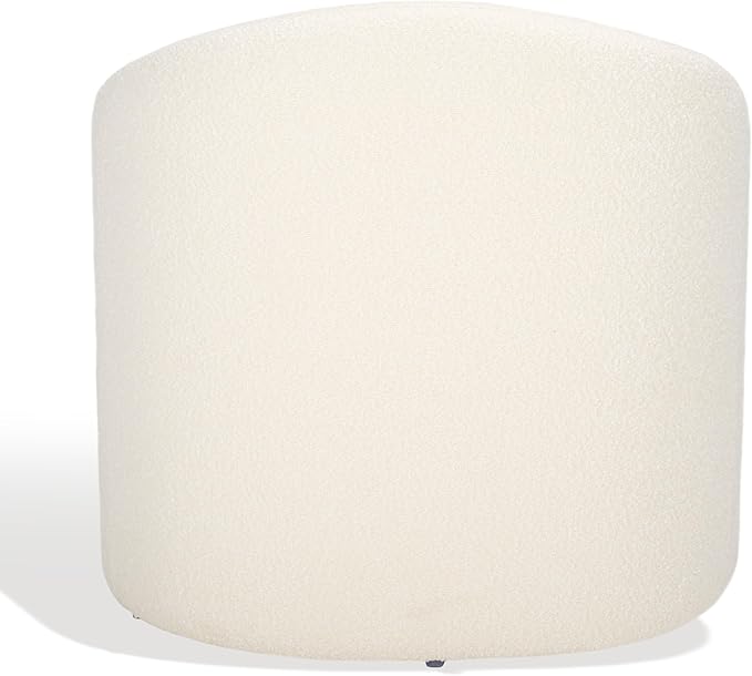 SAFAVIEH Couture Collection Laylette Ivory Boucle Accent Chair (Fully Assembled)