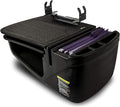 AutoExec GripMaster Car Desk for Your Vehicle Workstation and Mobile Office Black with Printer Stand