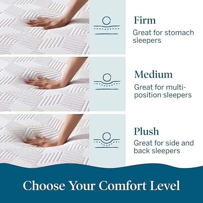 Lucid 10 Inch Memory Foam Mattress - Medium Feel - Infused with Refreshing Bamboo Charcoal and Cooling Gel - Bed in a Box - Temperature Regulating - Pressure Relief - Breathable - Full XL Size