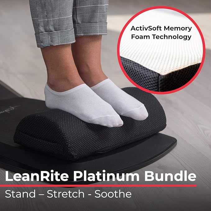 Standing Desk Chair – Ergonomic Stool for Active Sitting &amp Posture Support | Adjustable Height Sit Stand Chair for Home Office Elite Upgraded Version with 3 Bonus Accessories
