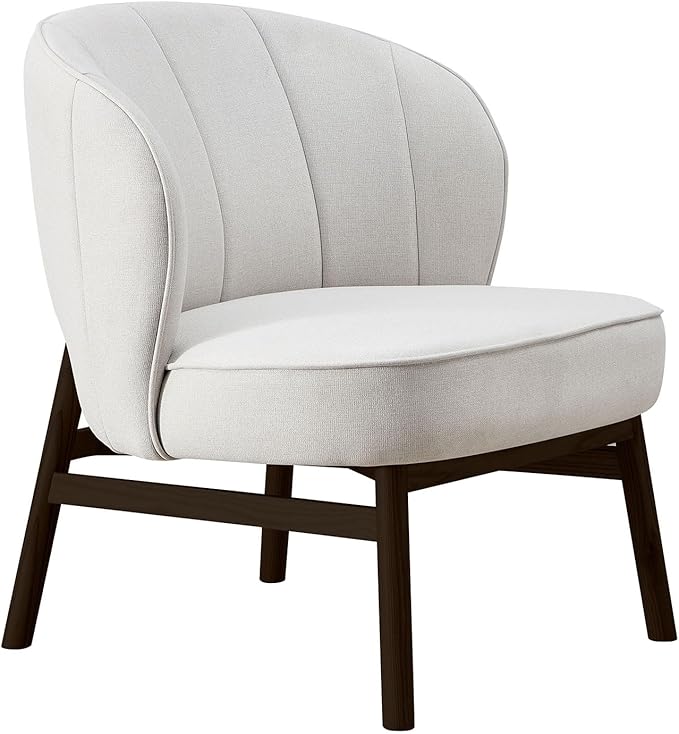 Ash Wooden e Upholstered Lounge Shell ChairModern Chair 1PC Comfor Chairs for Living RoomCoffee ShopOffice