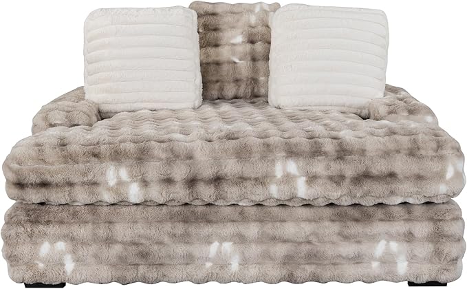 U8292 Gry Lounger Sofa