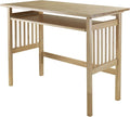 Folding Computer Desk Beechwood