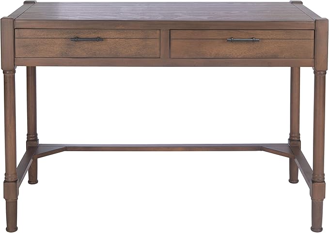Safavieh Home Collection Filbert Brown 2-Drawer Writing Desk DSK5701C