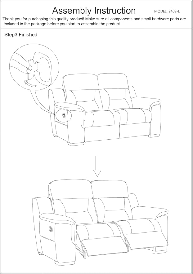 Blackjack Furniture Walker Leather Match Upholstered Reclining Living Room Loveseat Hazel Wood