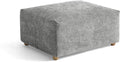 LINSY HOME Ottoman Modular Sectional Oversized Couch 37 Wide Ultra Soft Cloud Couch Ottomans Convertible Sectional Sofa for Living Room Apartment Dorm Room