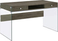 Coaster Home Furnishings Dobrev 48-inch 2-Drawer Writing Desk Weathered Grey 800818