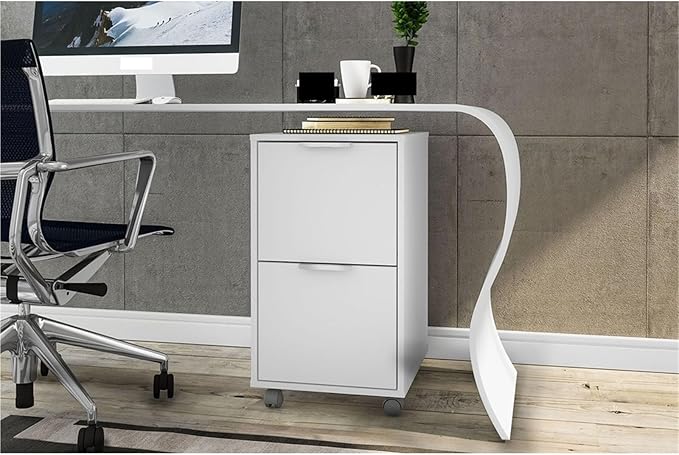 Mobile File Cabinet Mobile File Cabinet with 2 Drawers Rolling Storage Solution Office Home