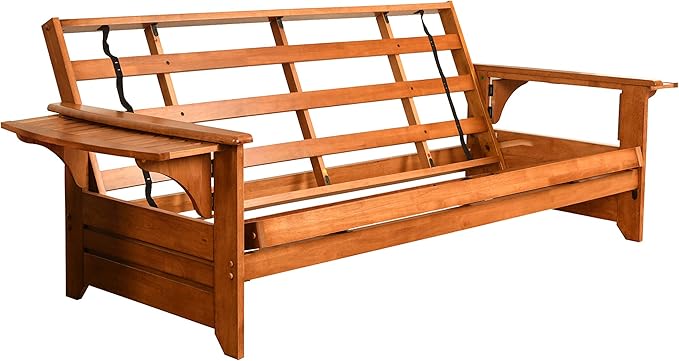 KODIAK FURNITURE Phoenix Futon Sofa in Barbados Finish