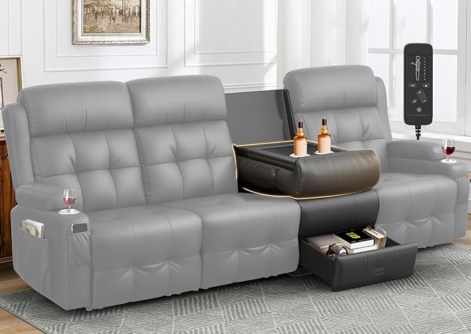 Sofa Box G Flip-Back Middle Seat Dark Gray