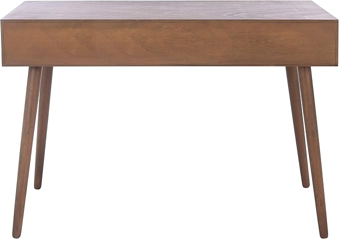 Safavieh Home Collection Remy Brown 1-Drawer Office Living Room Bedroom Study Foyer Writing Desk