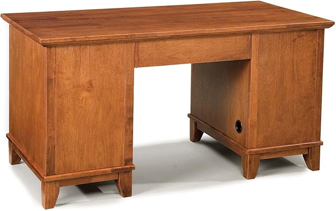 Homestyles Arts &amp Crafts Cottage Oak Pedestal Desk