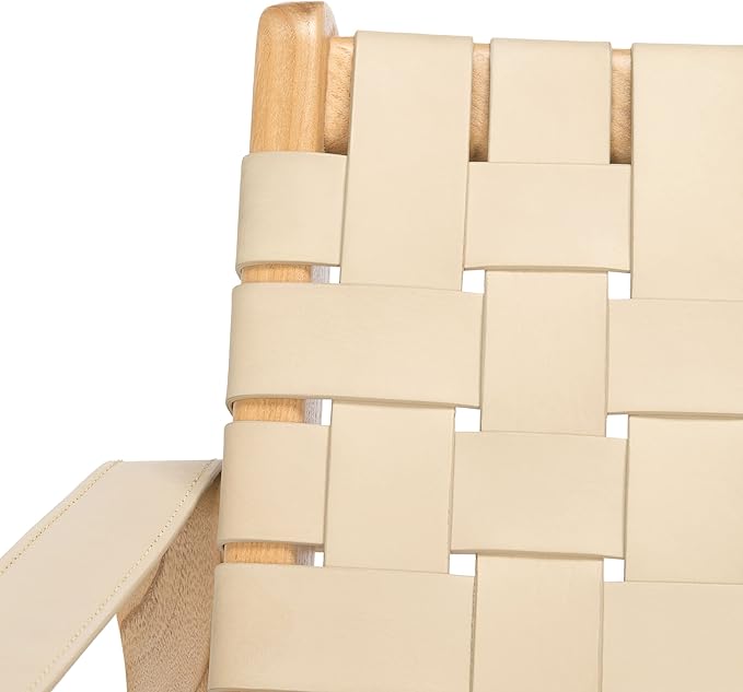 Safavieh Couture Dilan Leather Safari Chair