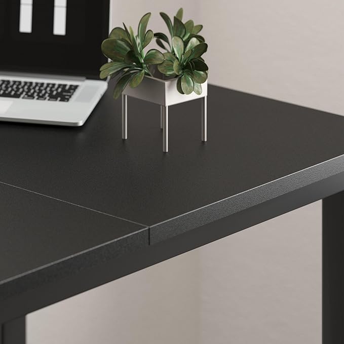 Need 70.8 Inch Executive Office Desk Large Stylish Computer Desk Simple Study Writing Desk Workstation Business Furniture for Home Office Black