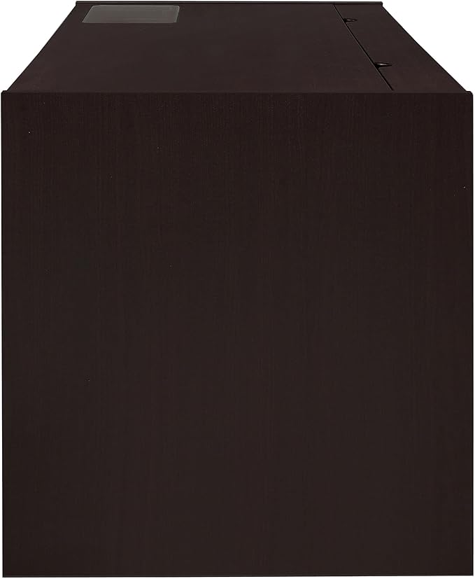 Coaster Home Furnishings - Halston - Engineered Wood - 60-Inch Office Computer Desk with 3 Drawers &amp Keyboard Drawer Smooth Top and Lift-top Standage - Home Office - Cappuccino - 800982