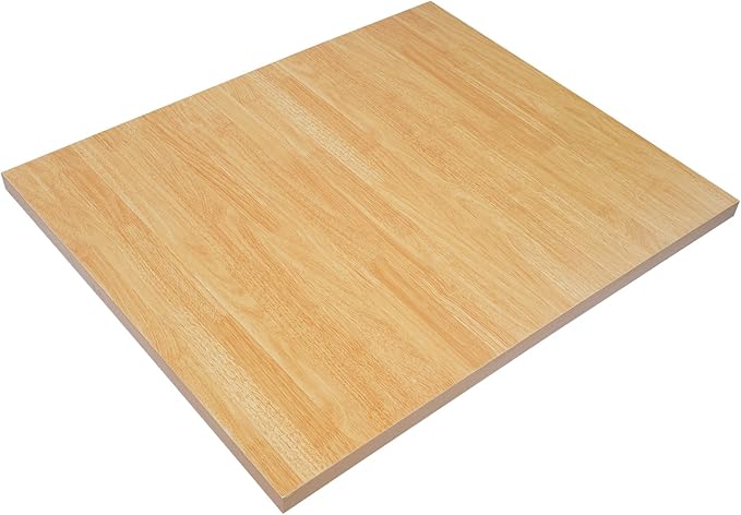 Universal Tabletop35.43x29.53in Adjustable Rectangular Standard Countertop Solid One-Plece Table Top Double Desks Wood DIY Countertop for HomeOfficeLiving Rooms (35.43 * 29.53in)