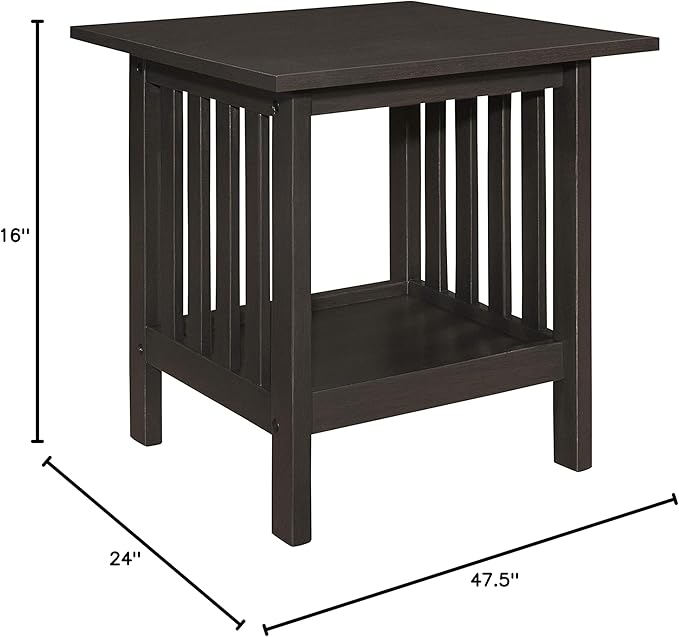 Lexicon Noel 3-Piece Coffee Table Set Antique Gray