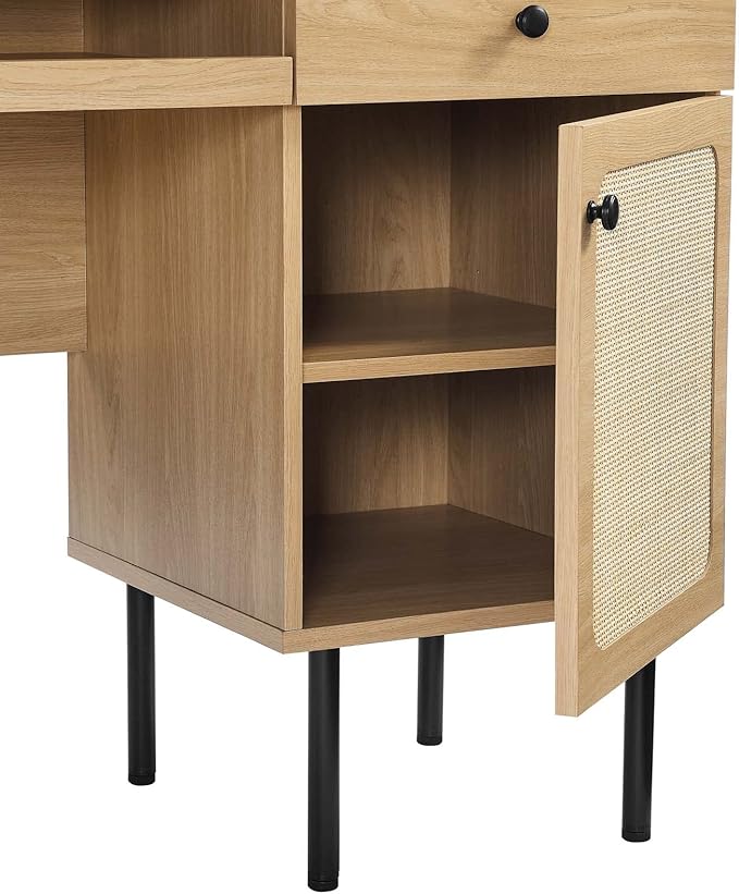Modway EEI-6199-OAK Chaucer Office Desk Oak