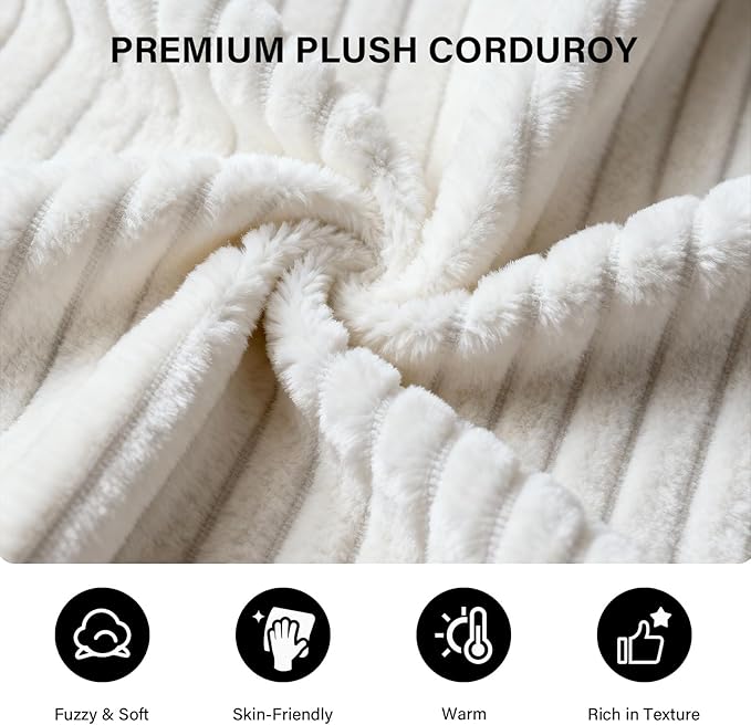 LAUSAINT HOME 132 Modular Sectional Sofa Couches U-Shaped Boneless Cloud Sofa with 4 Deep Seat 6 Cushiones Oversized Chaise for Living Room Bedroom Plush Corduroy Fabric (U Shaped Sofa Beige)