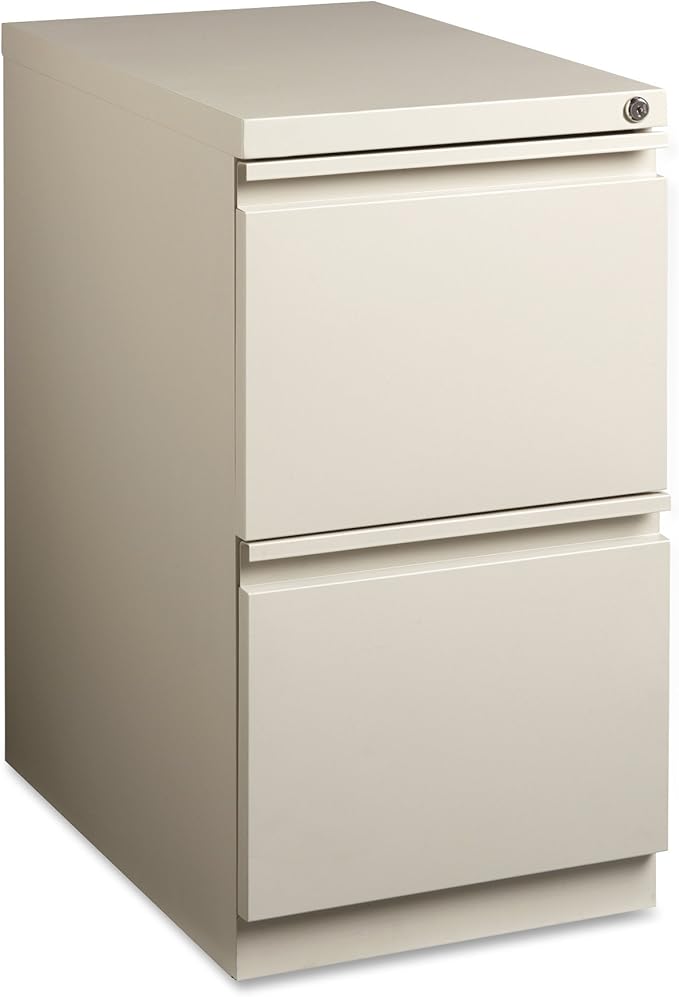 Lorell LLR49529 Mobile File Pedestal Putty