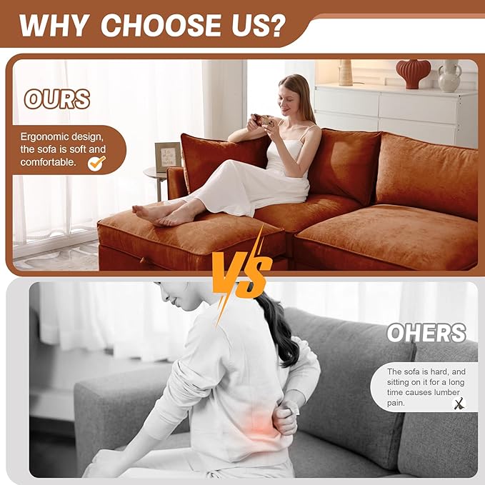 Modern Style Loveseat Sofa with Pull Out Storage Drawers Under Each Seat 2-Seat Couch with Excellent Storage Space Suitable for Small Living Rooms