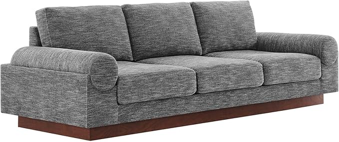 Modway EEI-6401-GRY Oasis Upholstered Fabric Sofa Gray