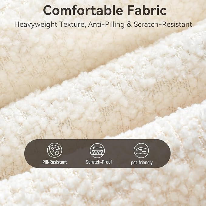 Folding Sofa Bed Fold Out Chair Bed with Pillow Convertible Sleeper Chair for Living Room/Small Spaces Foldable Lazy Sofa Bed Floor Chair Comfy Teddy Velvet Couch Bed Beige