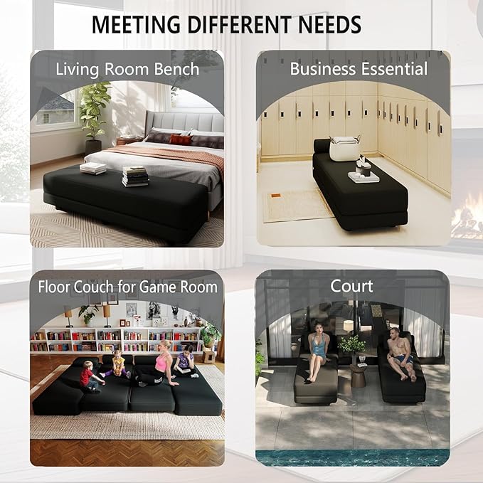 Upholstered Daybed30'' Wide Convertible 60 Day Bed Twin to QueenExtendable Sofa Bed for Small SpaceGuest Room Living Room or Office (Charcoal)