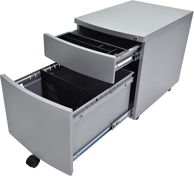 Eurotech Seating T1-PD01ABF-WH Mobile Pedestal White