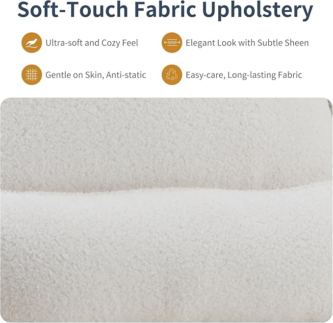 104.7 U-Shaped Sectional Sofa Couch Pull-Out Sleeper Sofa Bed with Storage Chaise Double Cup Holders Dual USB Charging Ports Couches for Living Room Apartment