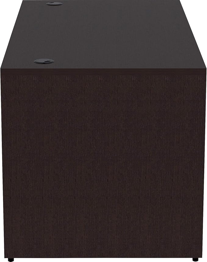 Lorell LLR18208 Espresso Laminate Desk 1 Each