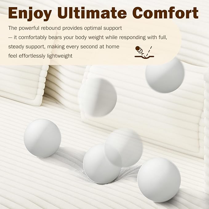 78 Folding Floor Sofa Bed Queen Full Size Folding Mattress Boneless Couch for Living Room 15 Seat Height Convertible Teddy Fabric Foam-Filled Loveseat Sleeper Sofa Bed